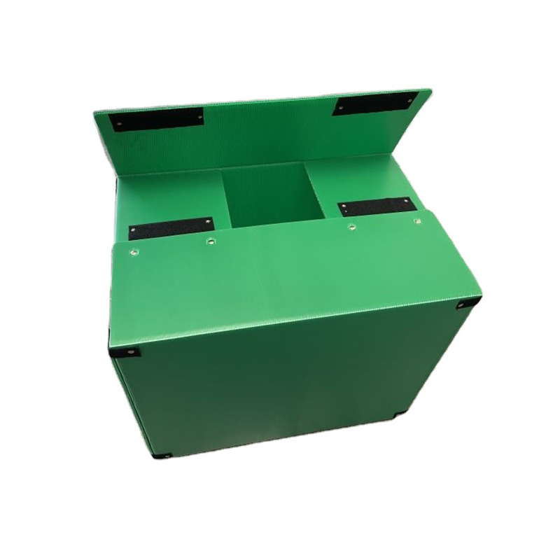 Cutie reutilizabilă din plastic ondulat din PP
