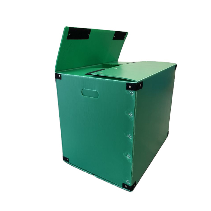 Cutie reutilizabilă din plastic ondulat din PP
