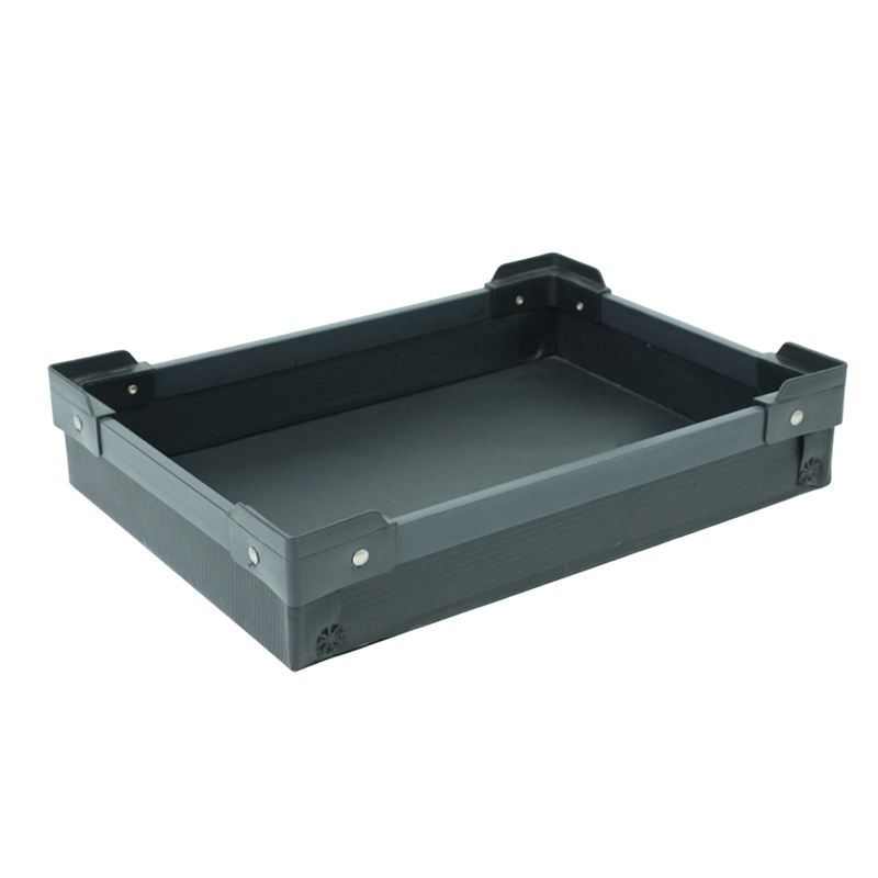 Tavă de cuib din plastic ondulat antistatic pentru depozitarea pieselor electronice