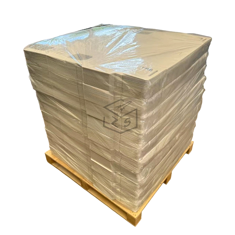 Cutie Nuc din plastic ondulat, perforat, respirabil