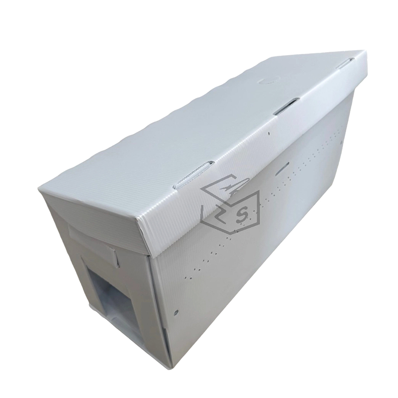 Cutie Nuc din plastic ondulat, perforat, respirabil