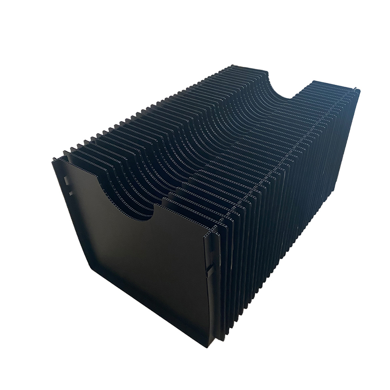 Recipient din carton tubular din PP compartimentat ESD cu separator cu grilă