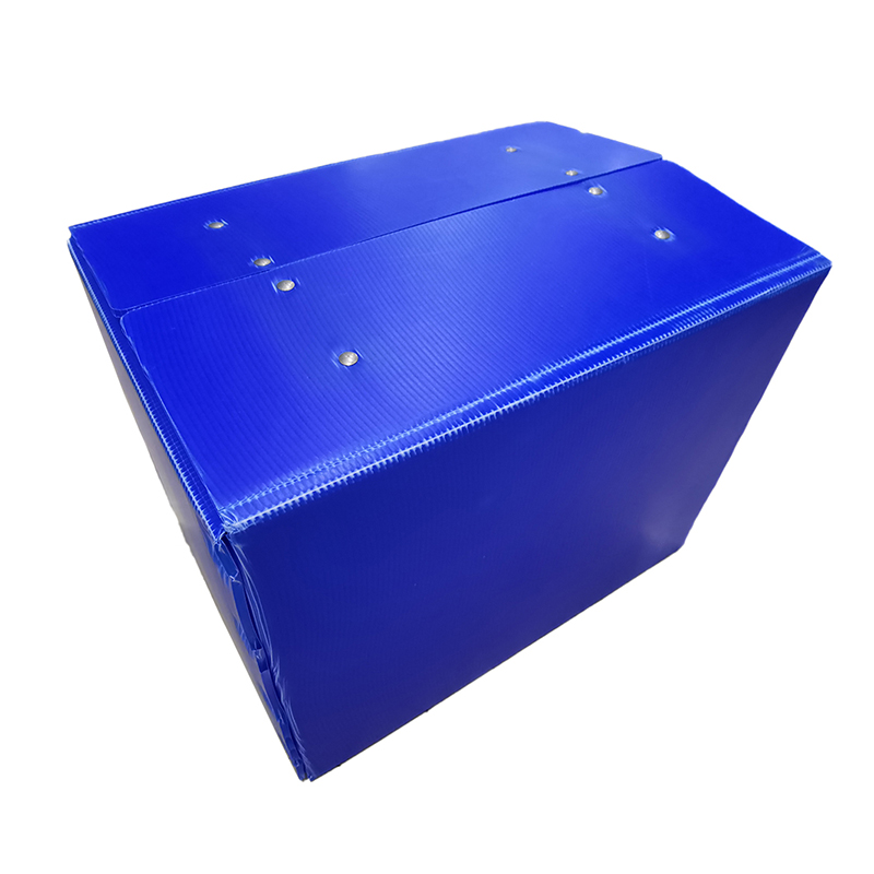 Cutie de mutare din plastic ondulat PP cu orificiu de mână portabil cu capac cu velcro