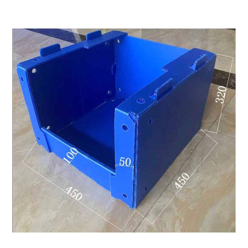Coș de depozitare stivuibil Correx PP Hollow Board Piese Pick