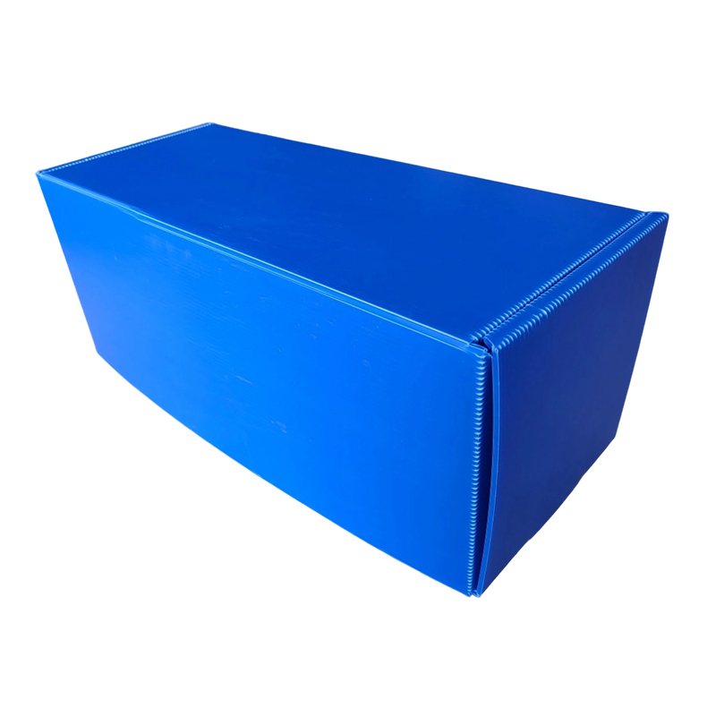 Cutie poștală pliabilă și pliabilă din plastic ondulat din PP