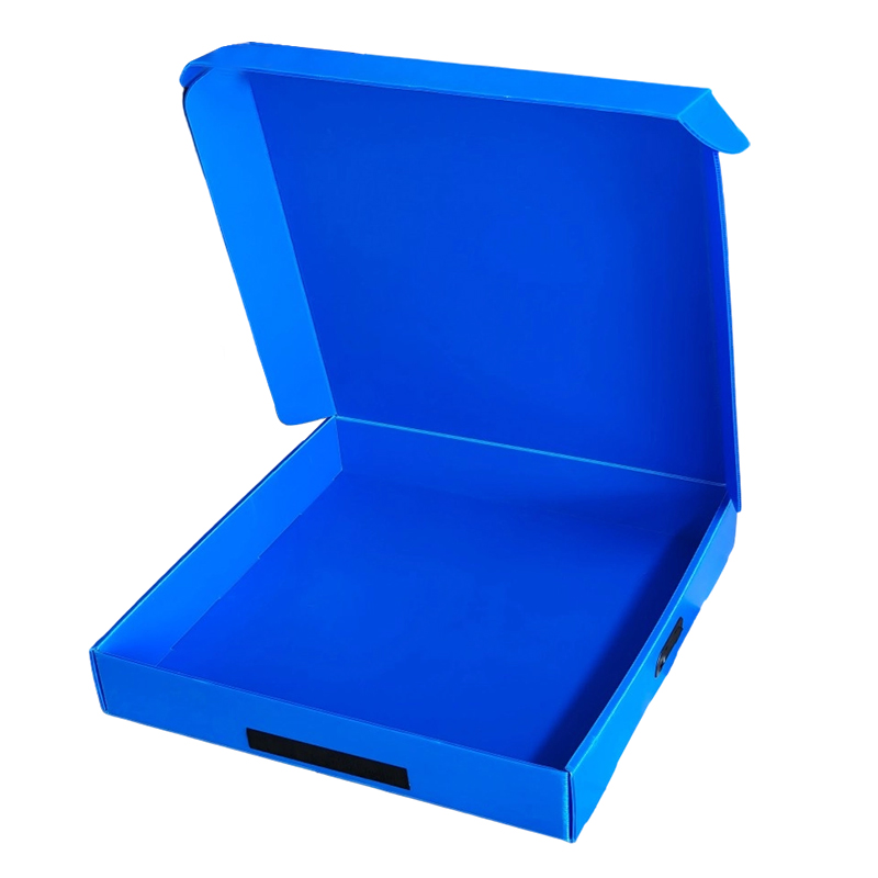 Cutie poștală pliabilă și pliabilă din plastic ondulat din PP