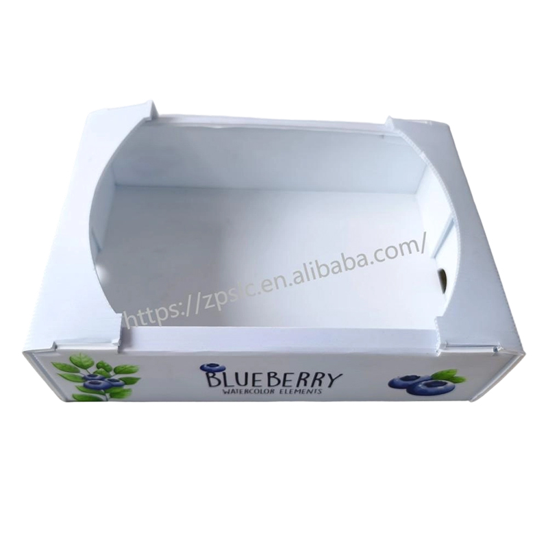 Cutie pliabilă din plastic ondulat PP cu găuri de ventilație