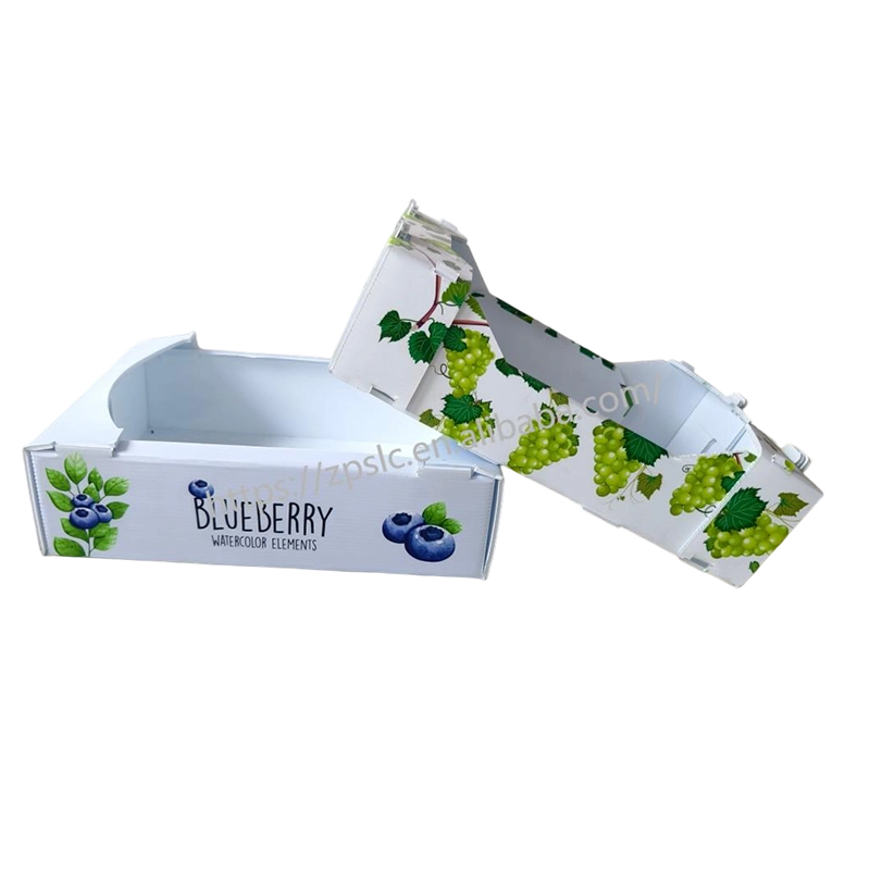 Cutie pliabilă din plastic ondulat PP cu găuri de ventilație