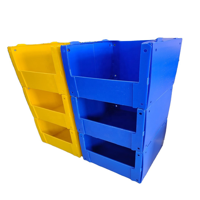 Coșuri de culegere din plastic ondulat rezistent